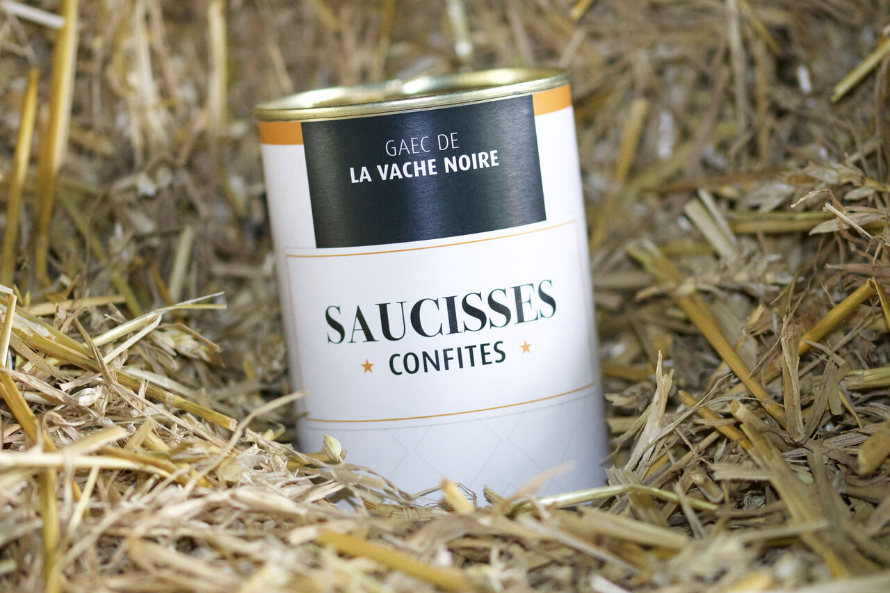 Saucisses confites
