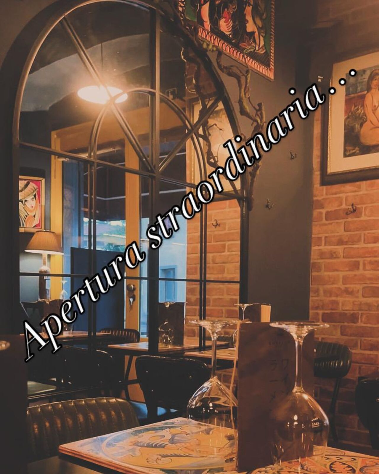 APERTURA STRAORDINARIA 23/11