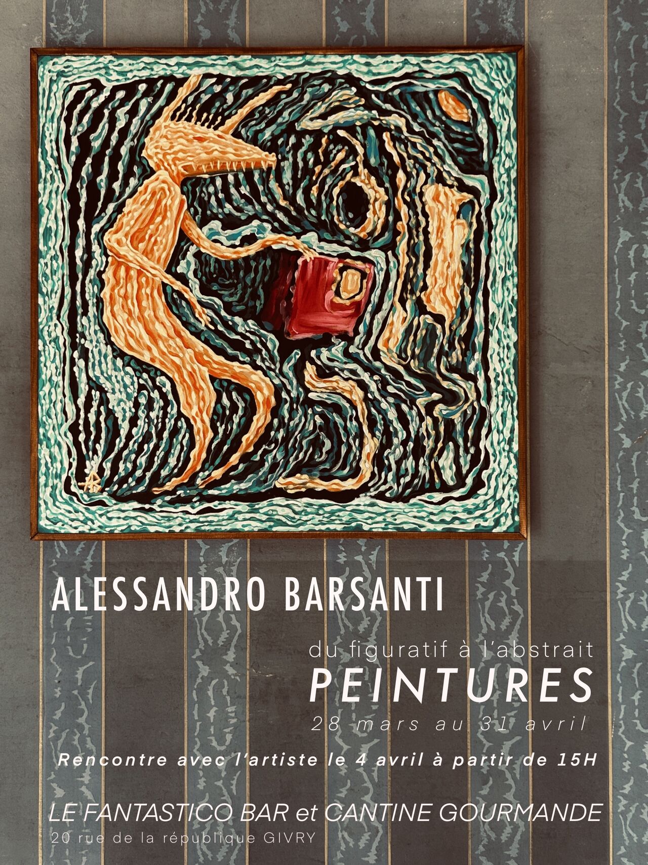 Exposition Peinture Alessandro Barsanti - Avril 26