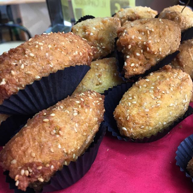 frittelline di pane al sesamo