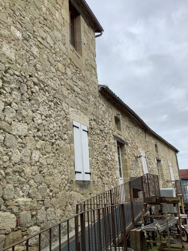 Salle de réception vue de l'exterieur