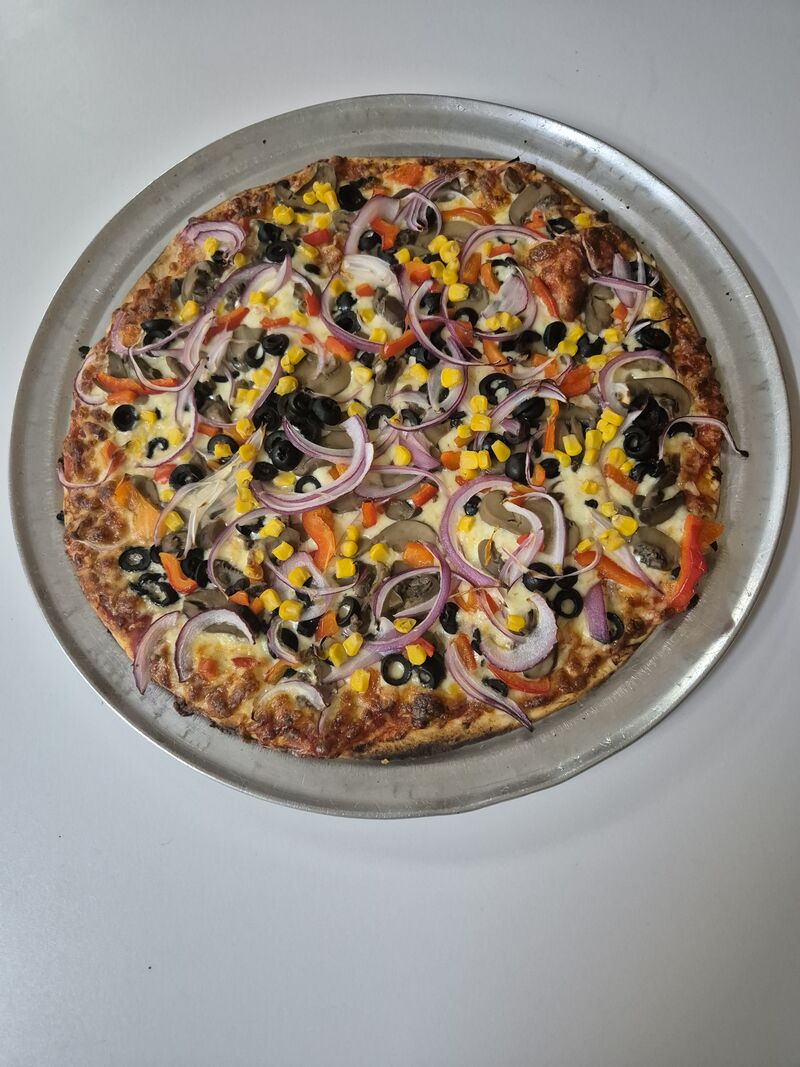 Pizza vegetal 