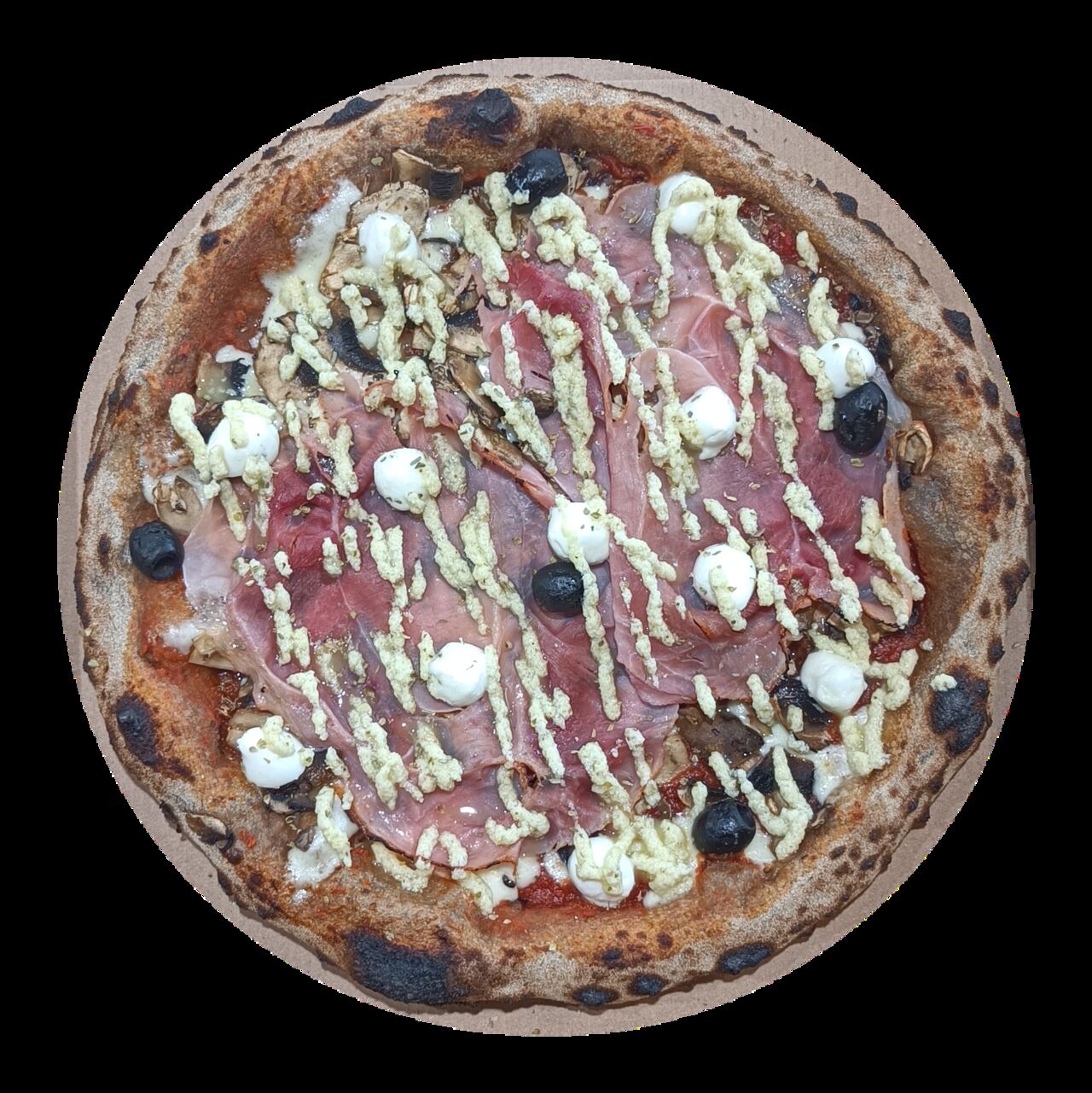 Septembre La Quattro Stagioni - Base de Regina avec mozzarella di bufala et crème artichauts maison