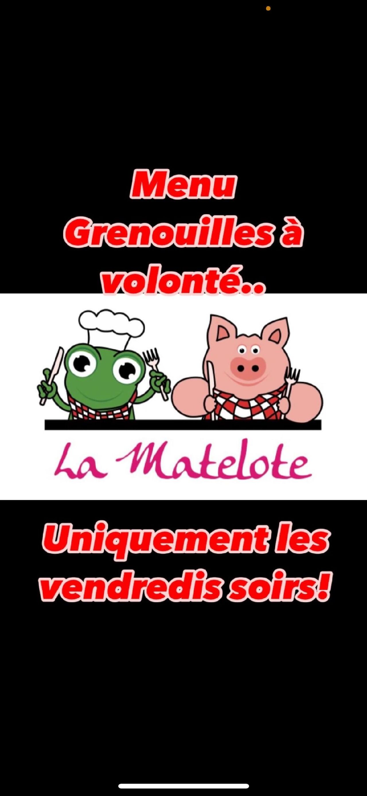 UNIQUEMENT LES VENDREDIS SOIRS