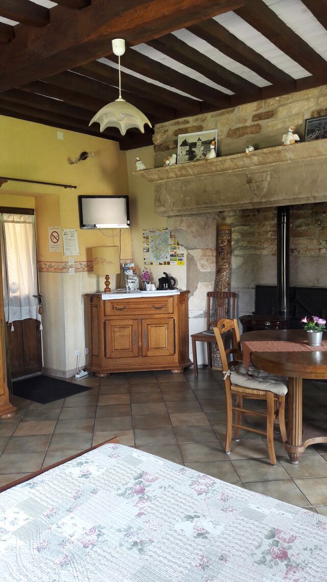 chambre Comtoise et sa cheminée