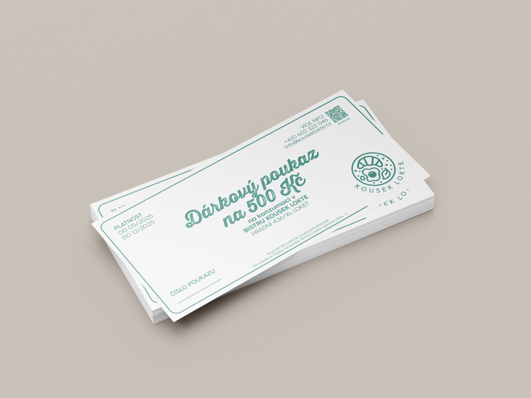 Poukázka za 500 Kč