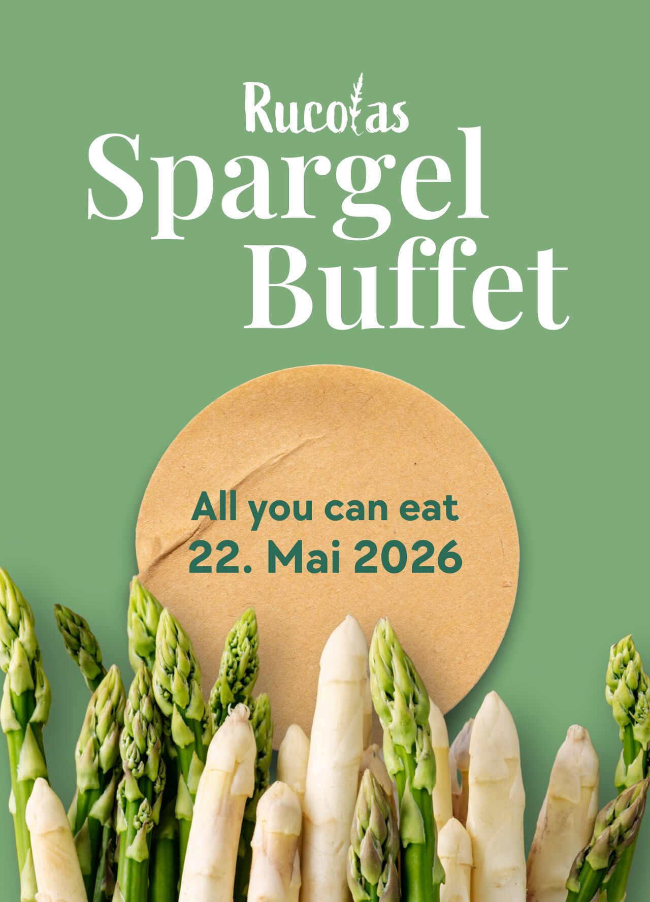 Spargel Buffet