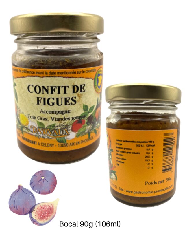 CONFIT DE FIGUES - 90g - 106ml