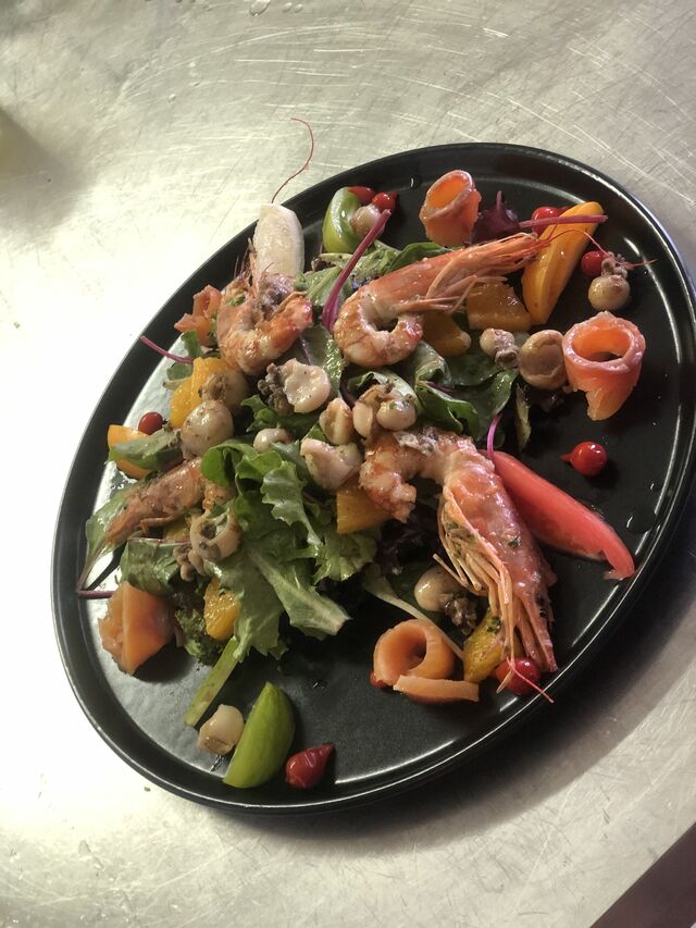 Salade de la mer ( changement de présentation) 