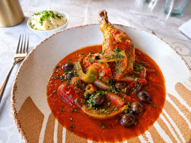 Plat poulet à la provençale 