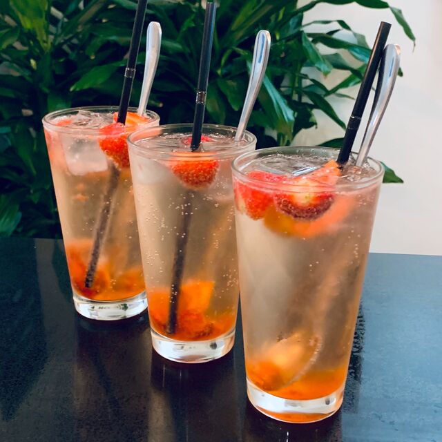 LIMONADES MAISON FRAISE-CITRON