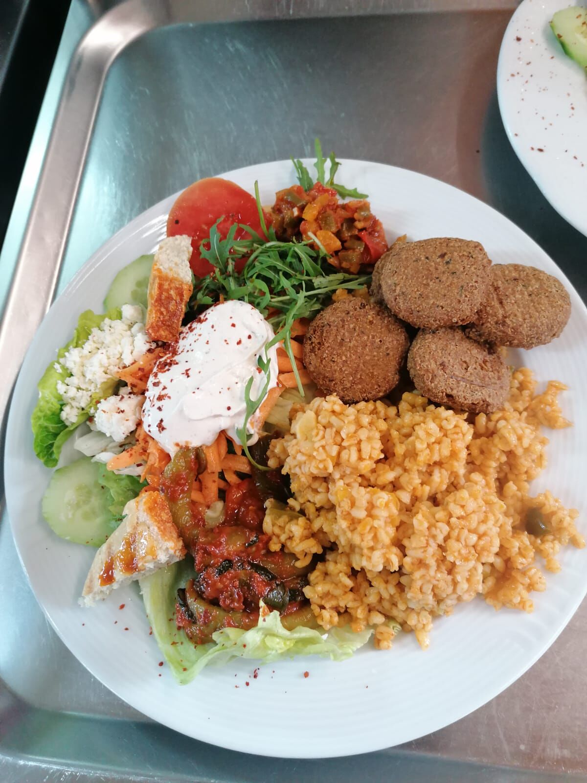 Vegetarischer Teller (klein 