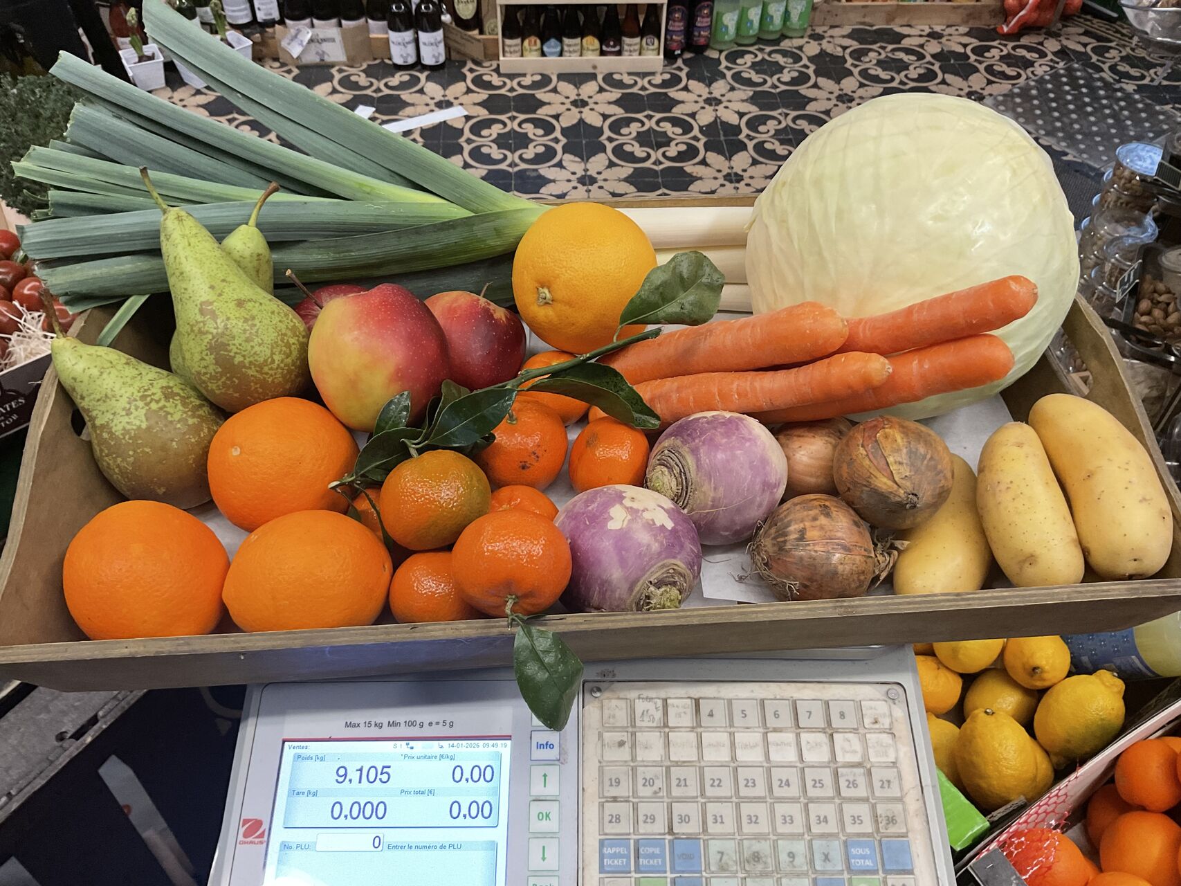 LE PANIER DE LA SEMAINE=15€