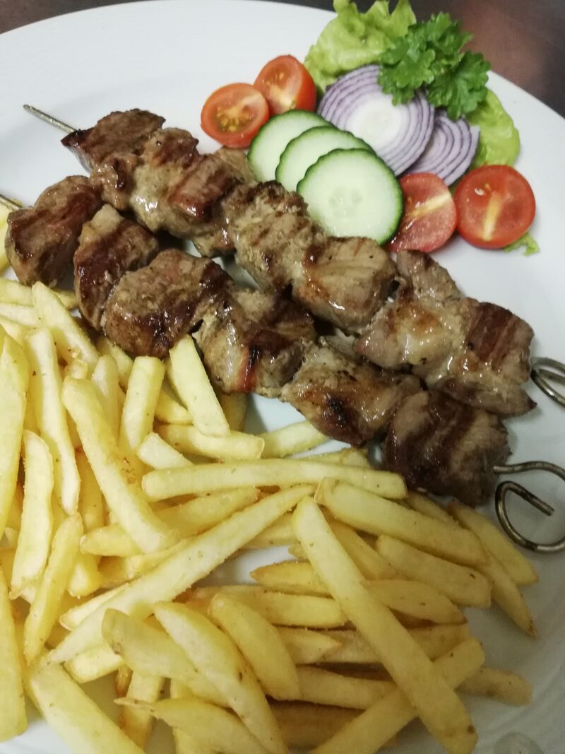 Grillspieße vom Schwein