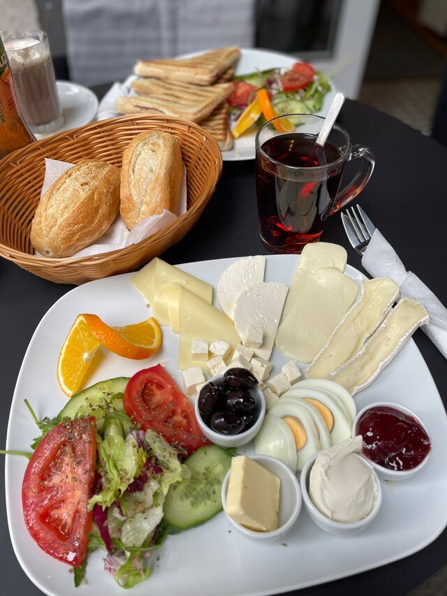 Blueberry-Käse-Frühstück