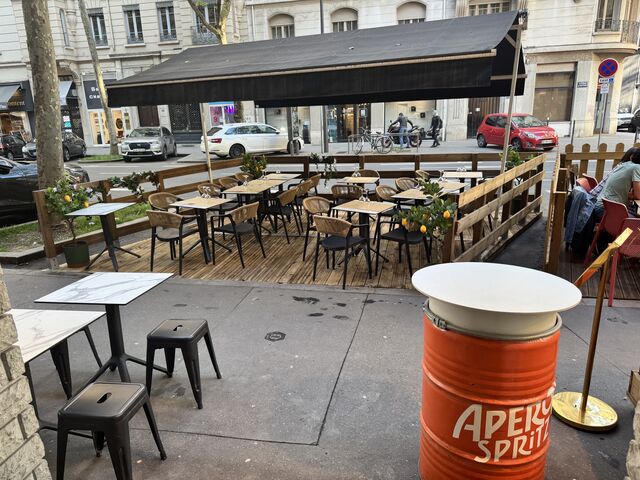 Terrasse extérieure