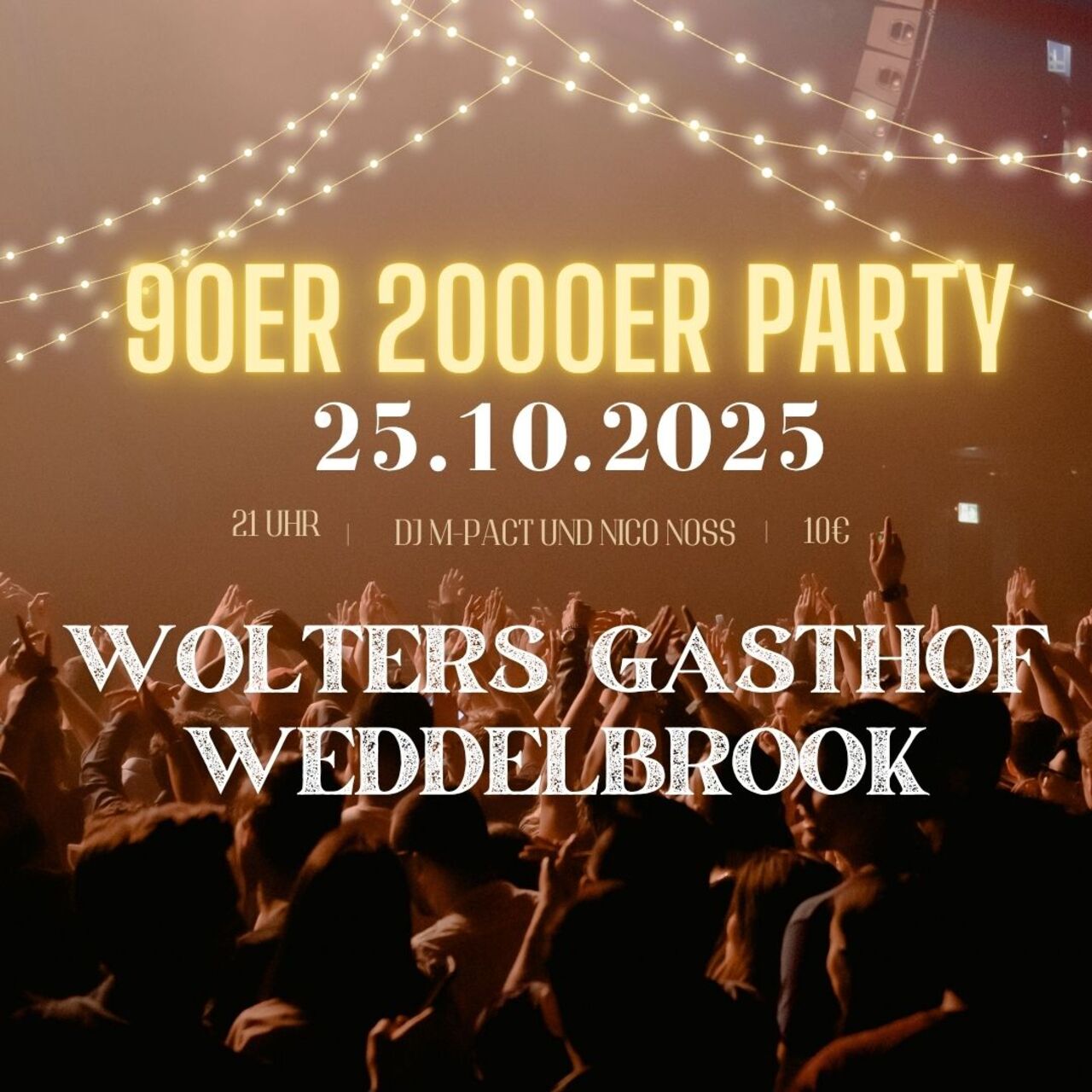 90er2000er Party in Weddelbrook