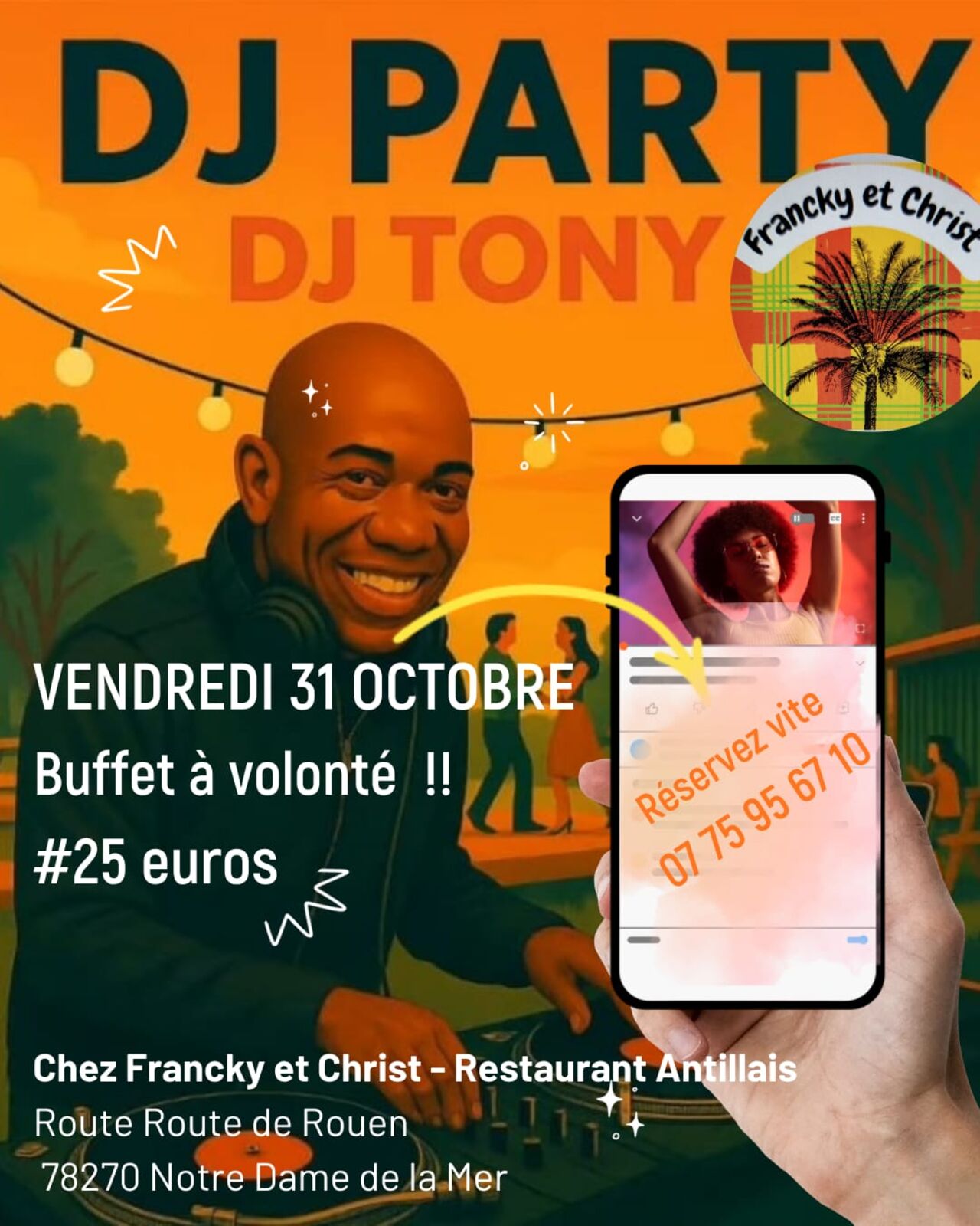 Halloween soirée zouk rétro