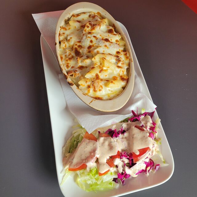 Gratin pâte à la crème 