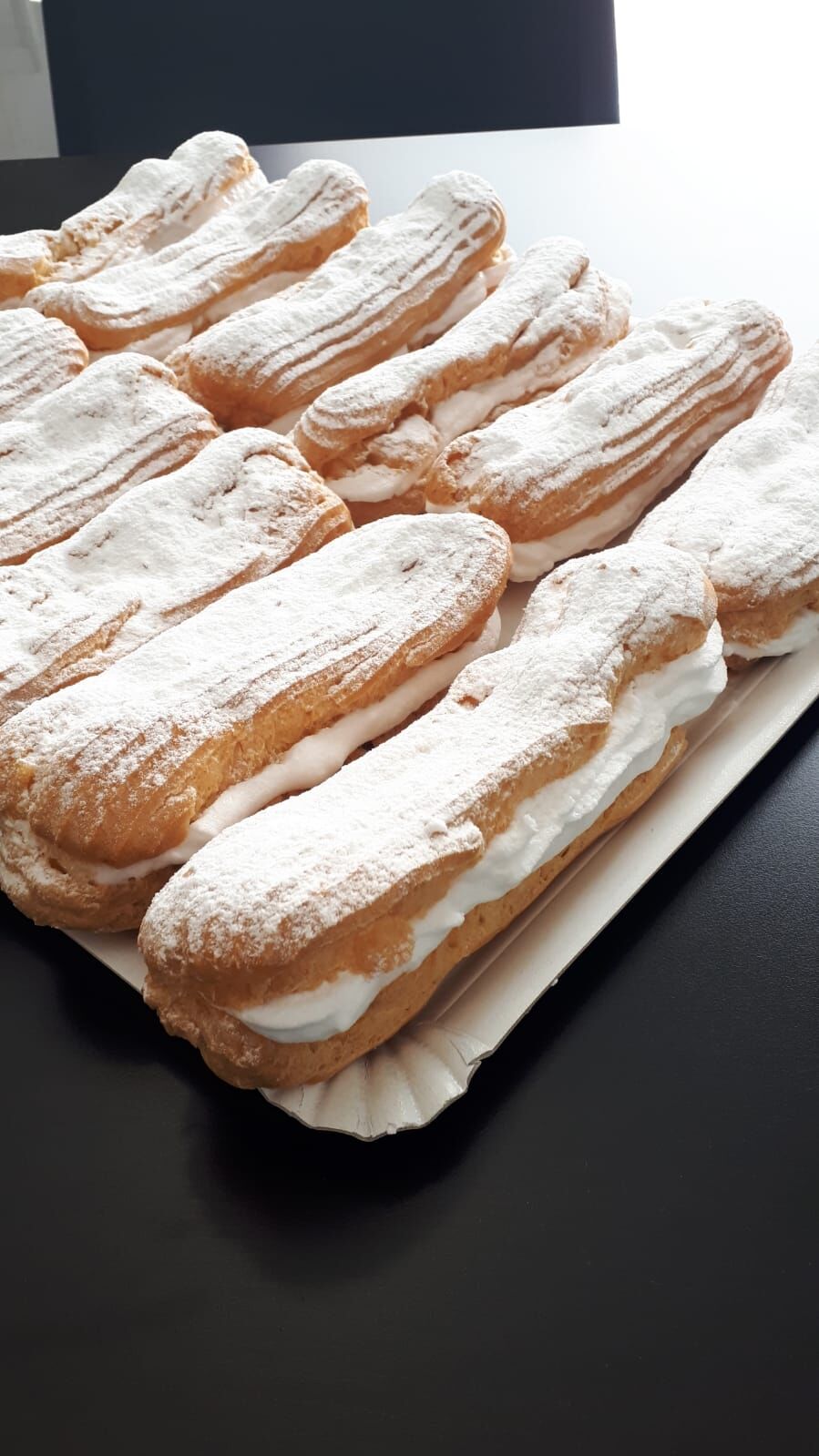 Palos de Jacoba relleno de merengue 