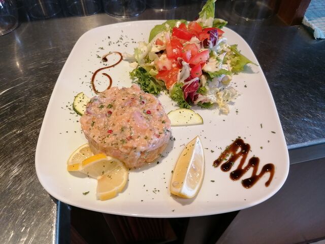 Tartare de saumon 