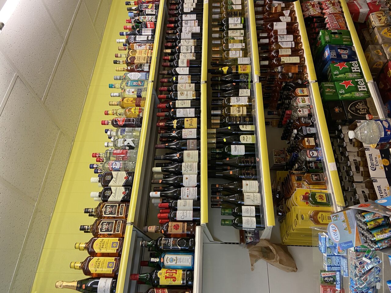 Tout les alcool et bières reste au même prix à emporter ou en livraison 