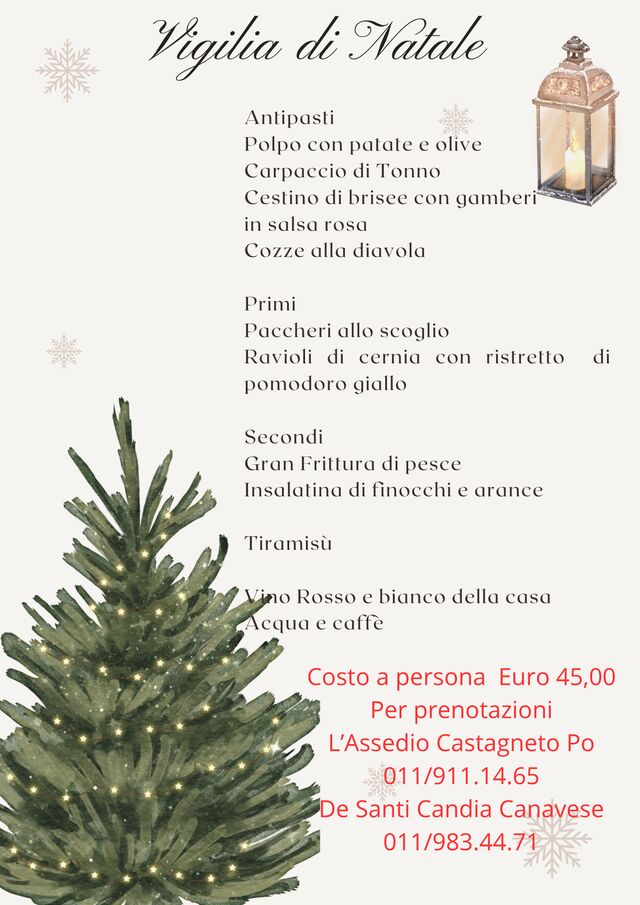 Cena Vigilia di Natale