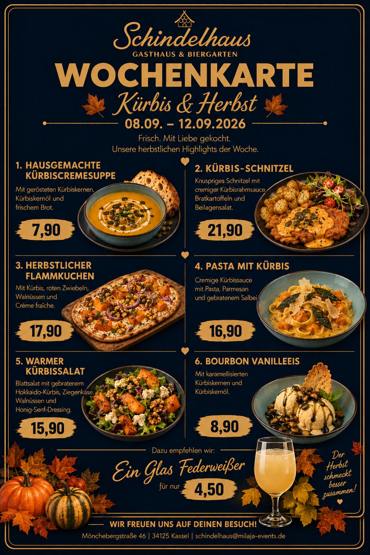 Wochenkarte 08.09.-12.09.