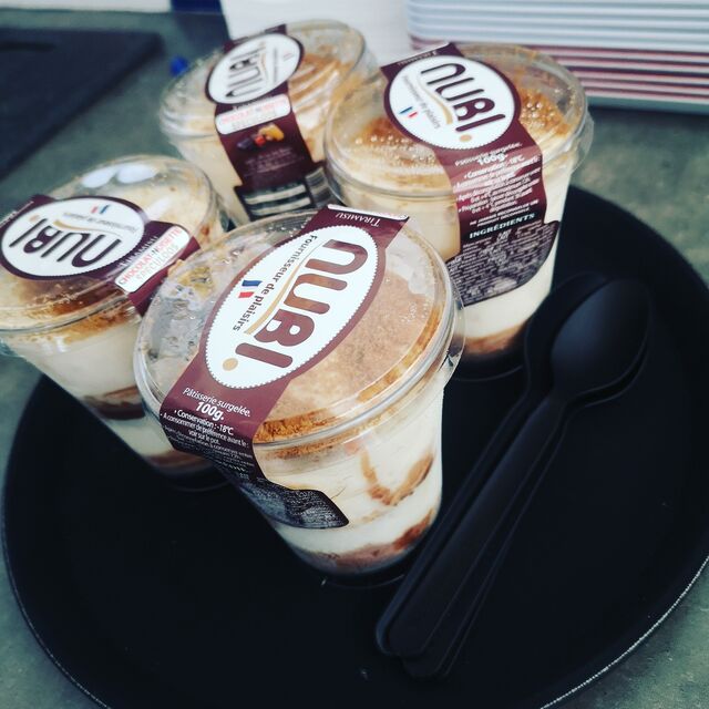 Tiramisu chocolat noisettes 