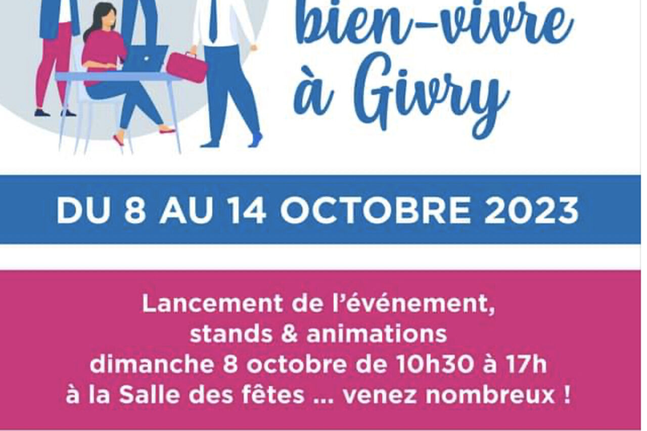 Semaine du BIEN VIVRE à GIVRY