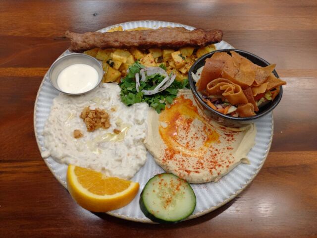 Assiette Levant Kabab