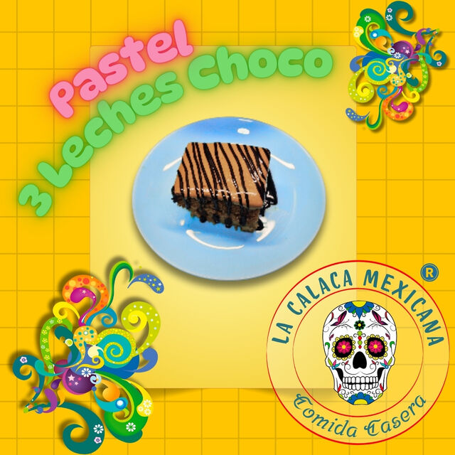 Pastel Tres Leches de Chocolate