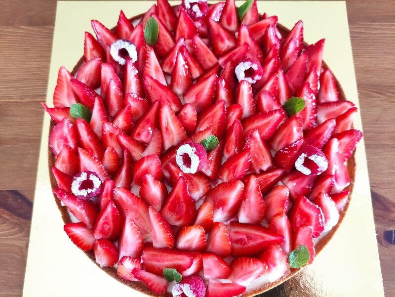 Tarte aux fraises