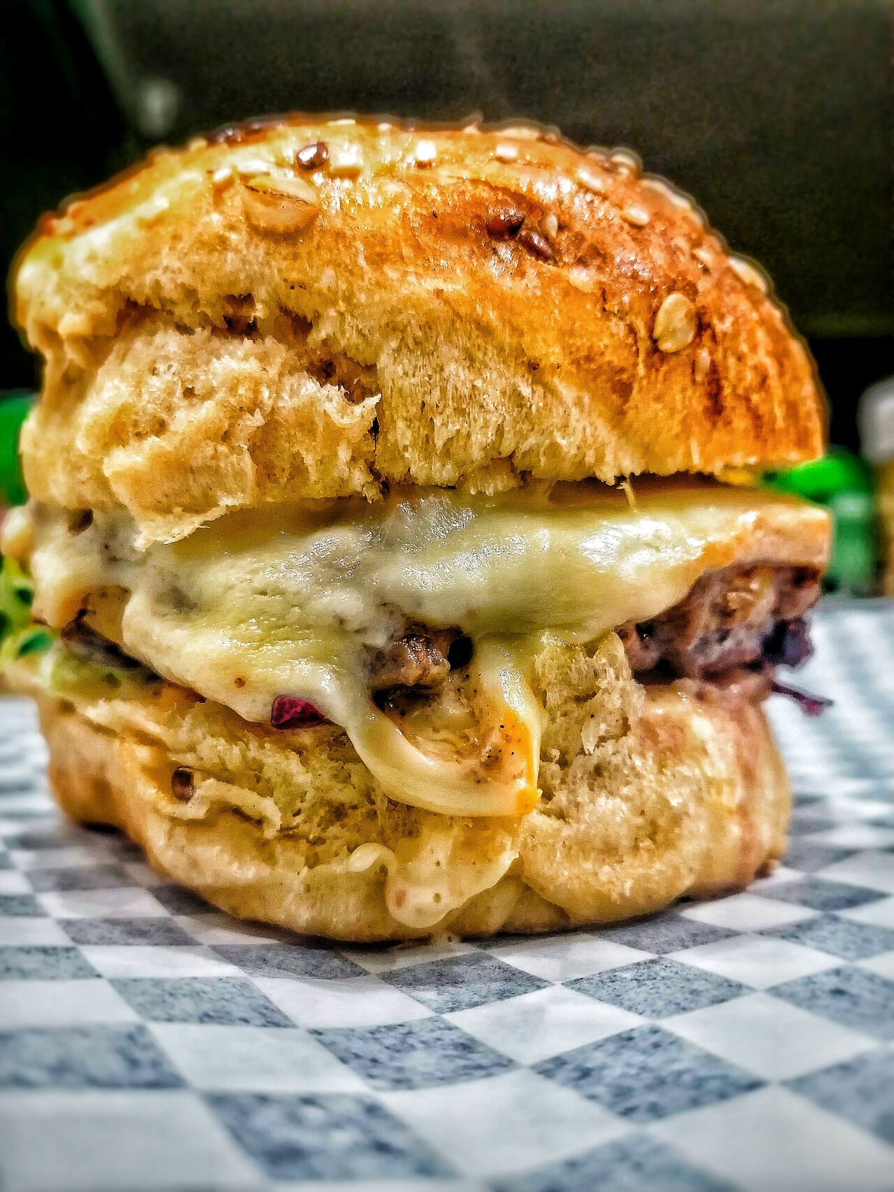 Swiss burger
