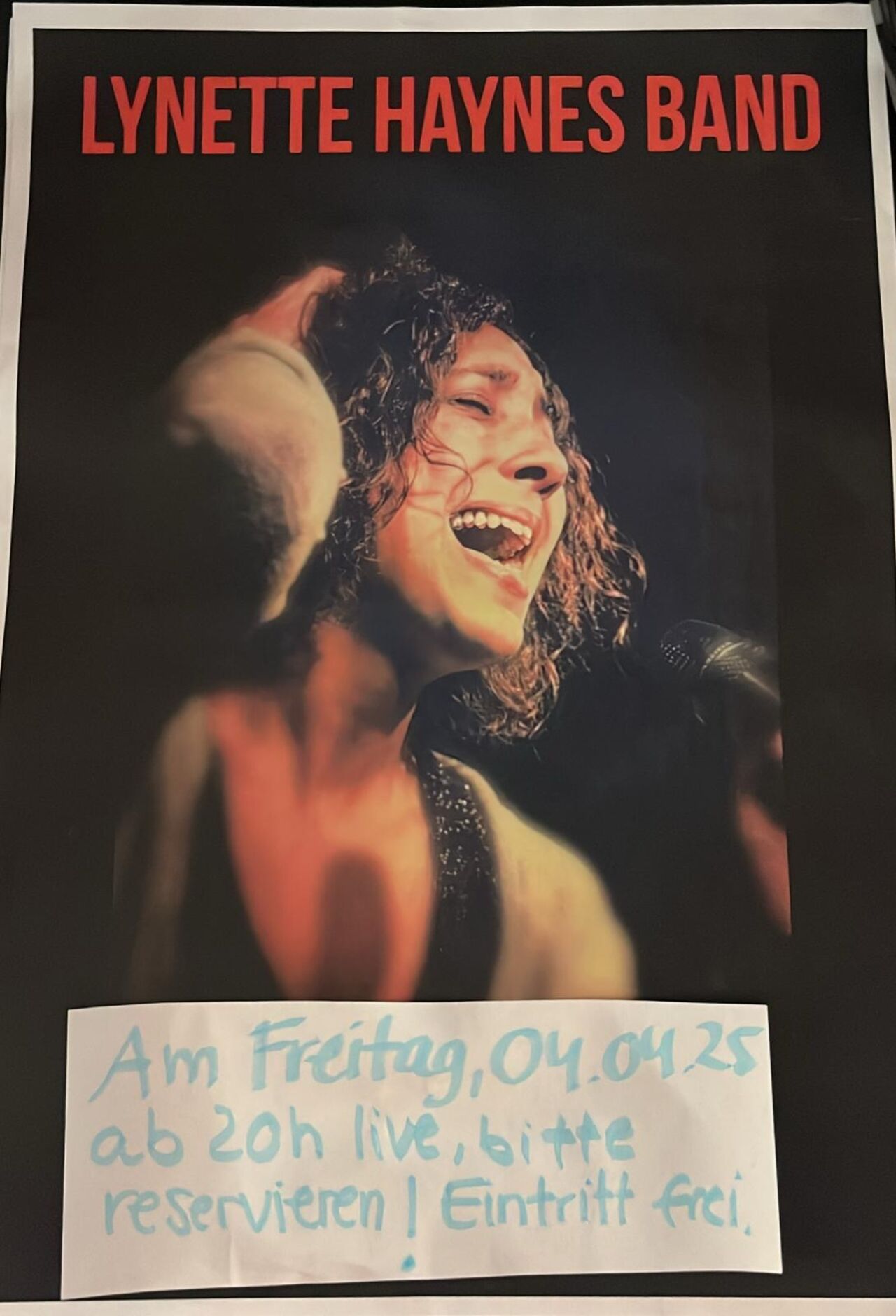 "Lynette Haynes Band" am Freitag, 04.04.25 ab 20 Uhr