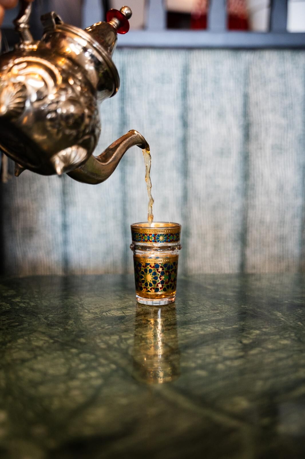 Thé tradionnel à la menthe