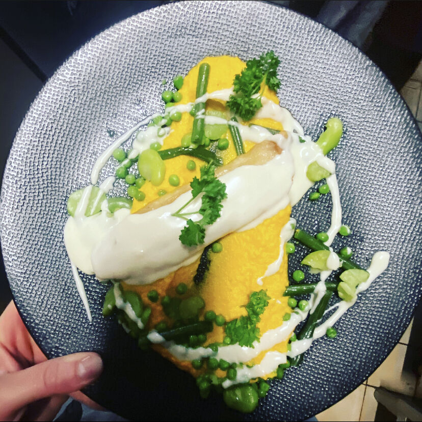 Menu du jour du chef produits frais et fait maison