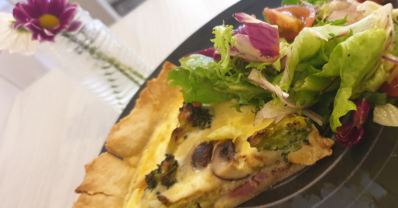 Pai con verduras. 