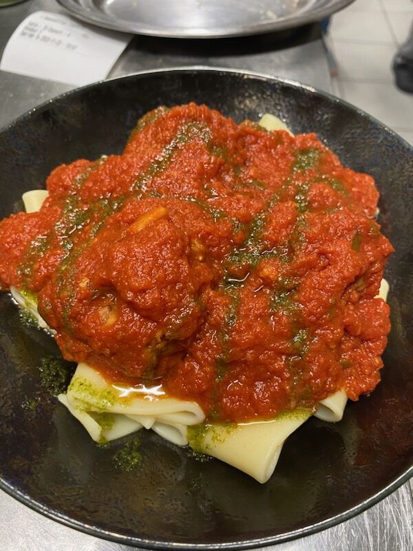 Boulettes de bœuf et veau, calamaratta