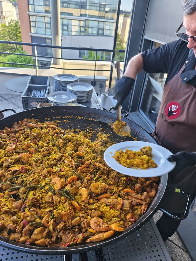 Animation paella