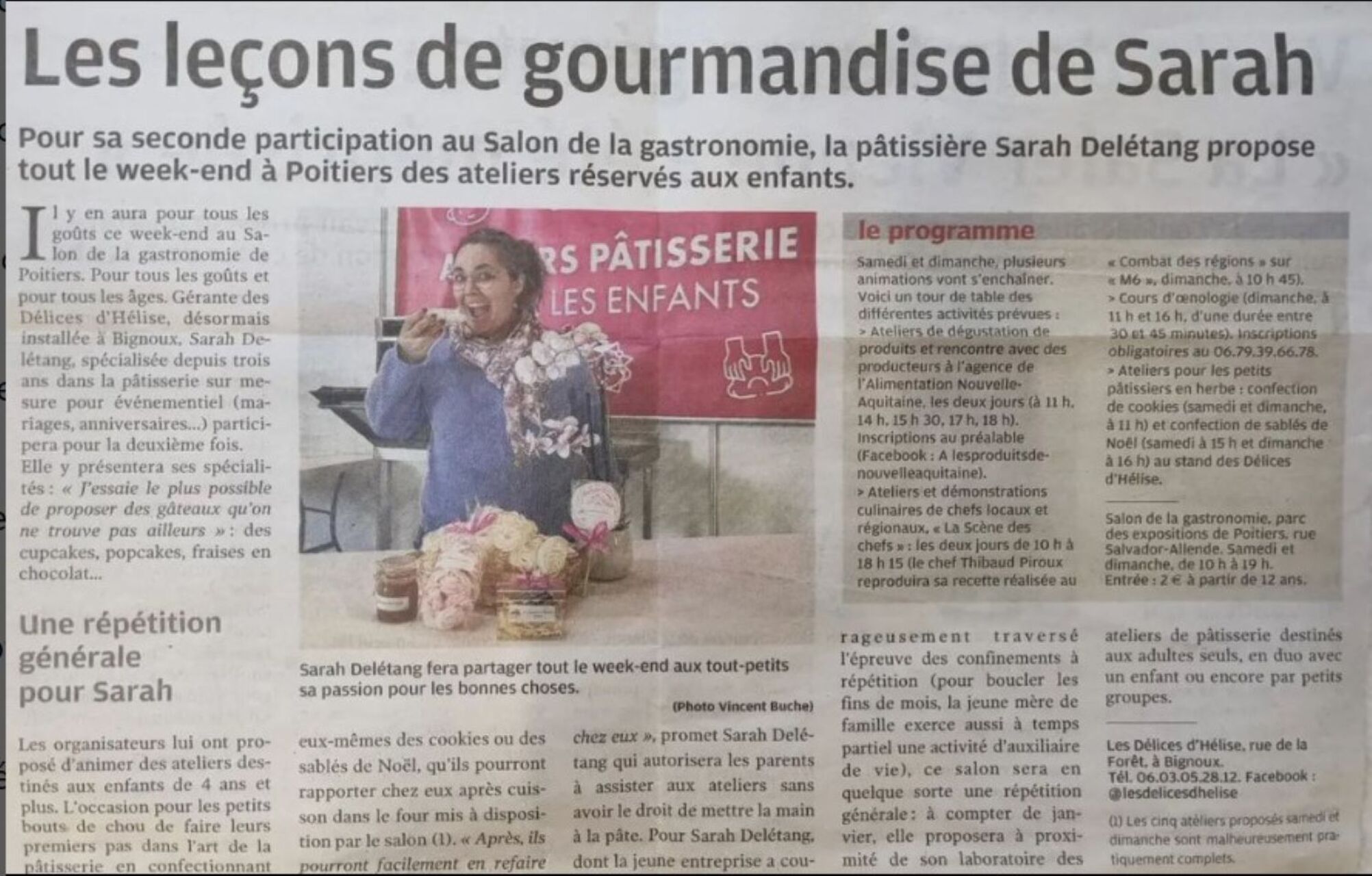 Votre créatrice de pâtisserie
