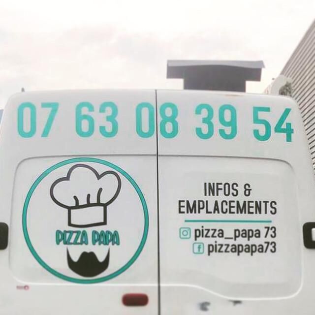 Infos et Emplacement sur Instagram @pizza_papa73 et Facebook pizza papa 73, ou plus d'infos par téléphone au 0763083954