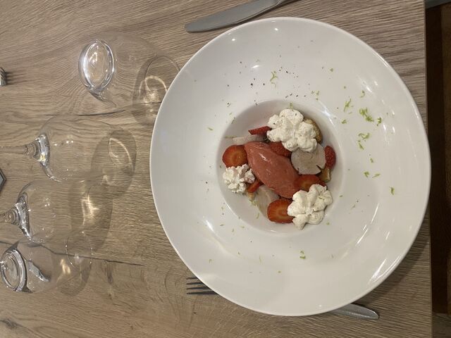 La charlotte au fraise revisité 