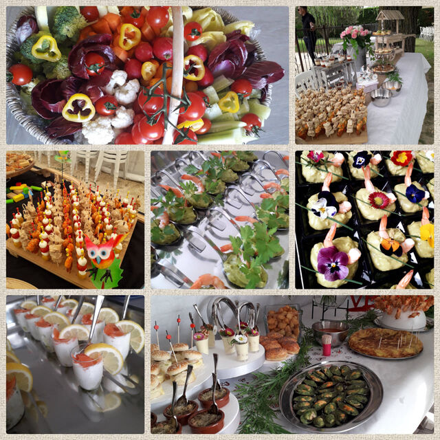 BUFFET VIN D'HONNEUR OU APERITIF
Nous contacter pour le prix car il dépend de la composition de votre buffet