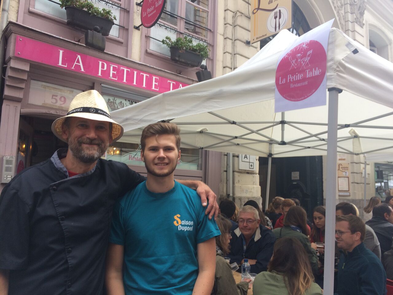 Plongé dans le grand bain pour une 1ère expérience!