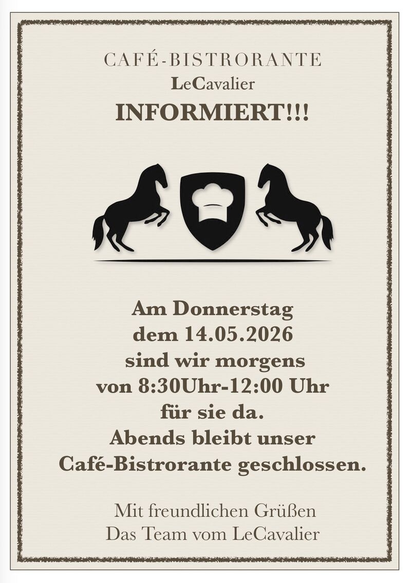 Wir informieren…