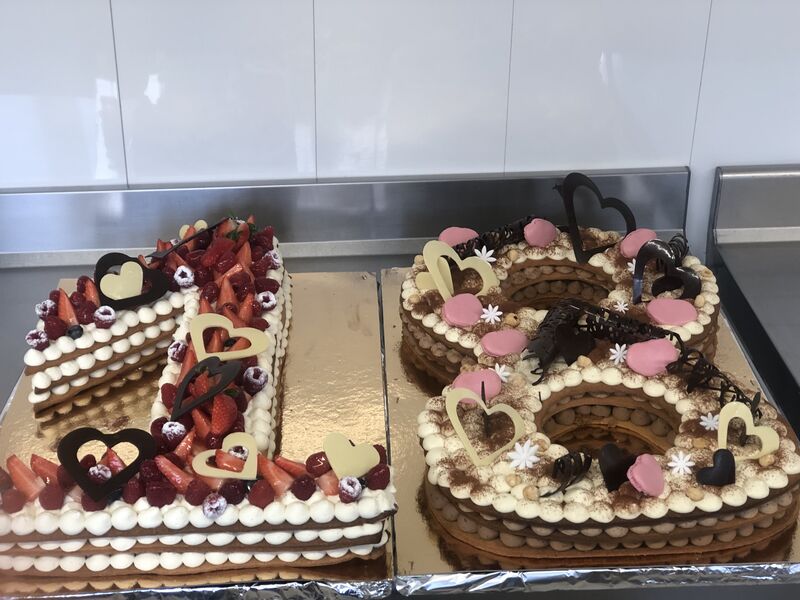 Number fraise et choco