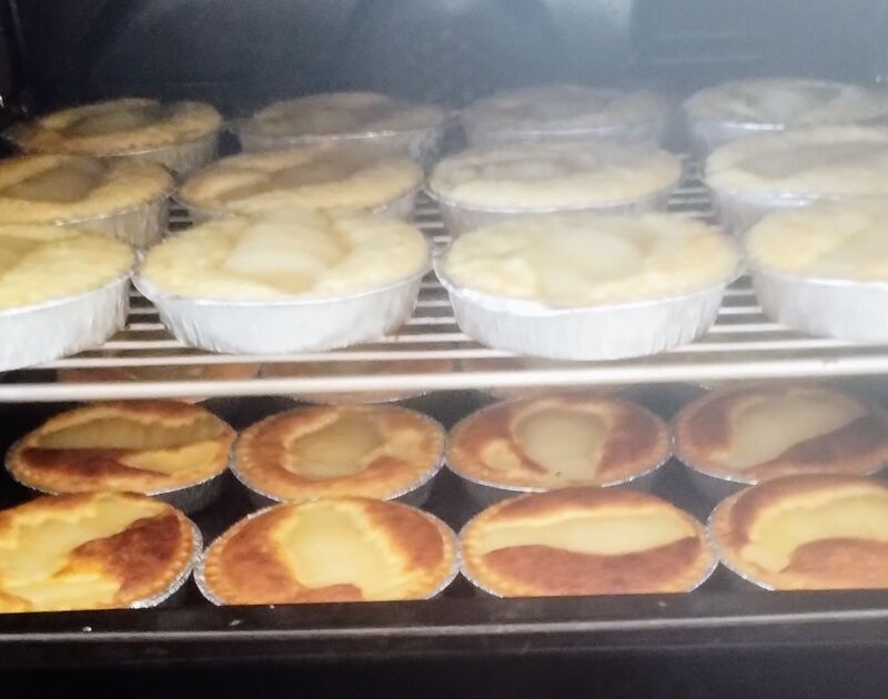 tarte amandine à la poire