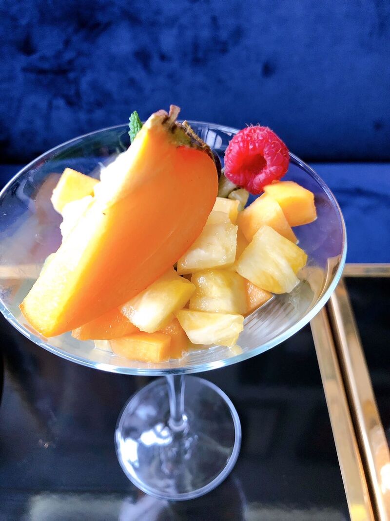 Coupe de fruits frais