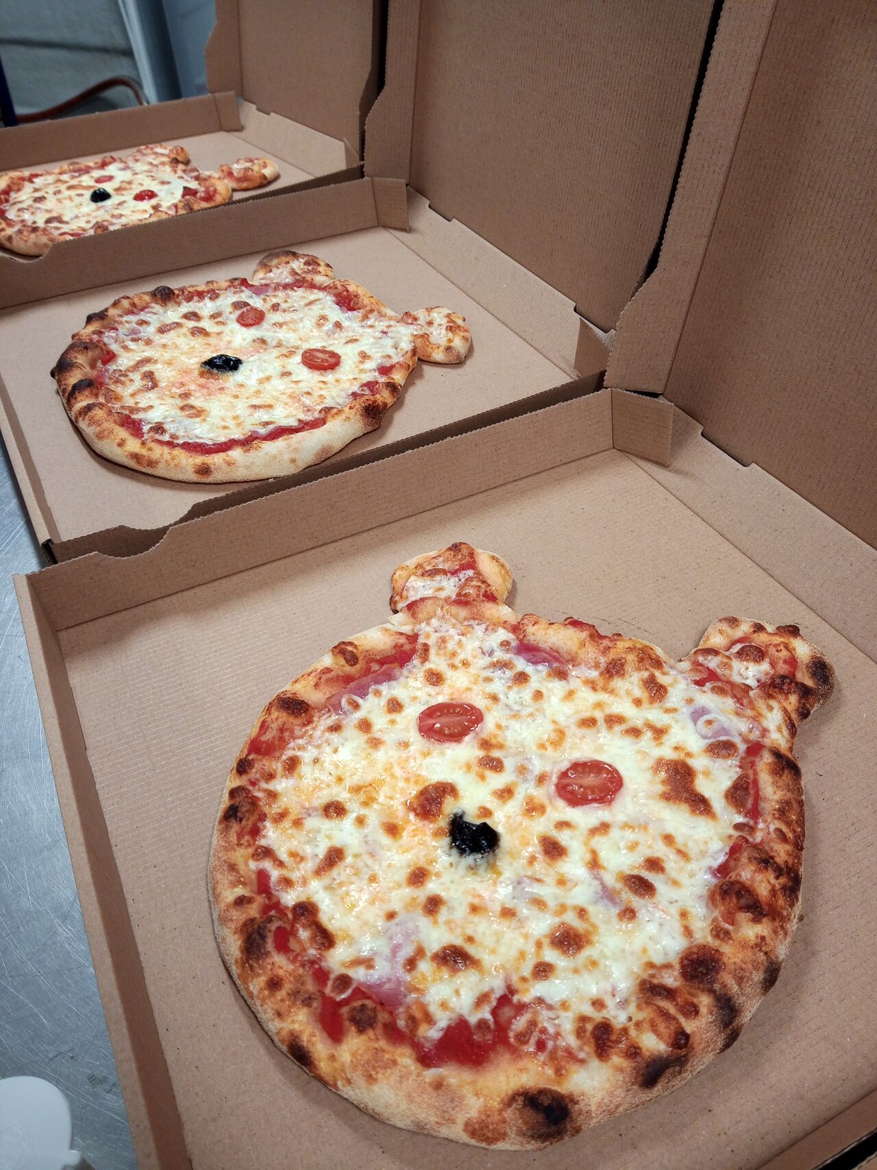 La pizza nounours pour les petits avec une surprise !